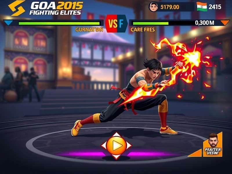 Goa Fighting Elites character customization screen